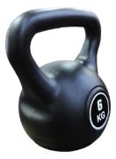 Imagen de Pesas Rusas Color Negro 6kg  Negro