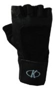 Imagen de Guantes Para Pesas Con Muñequera - Negro - Lisa - M