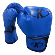 Imagen de Guantes De Boxeo Top Fight - Azul - 10oz