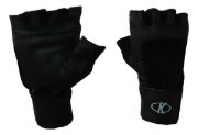 Imagen de Guantes Para Pesas Con Muñequera - Negro - Lisa - XXL