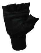 Imagen de Guantes Para Pesas Con Muñequera - Negro - Lisa - XXL