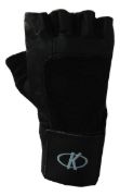 Imagen de Guantes Para Pesas Con Muñequera - Negro - Lisa - XXL