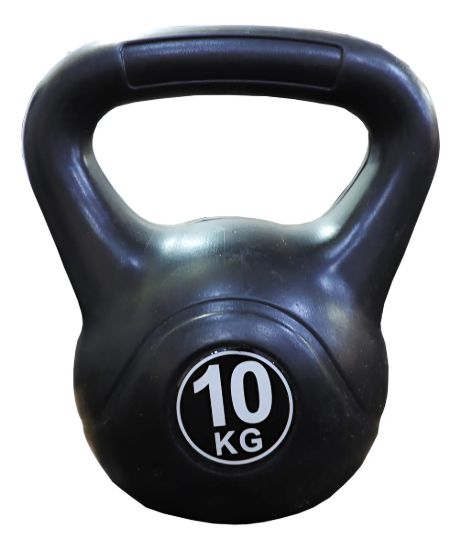 Imagen de Pesas Rusas Color Negro 10kg  Negro