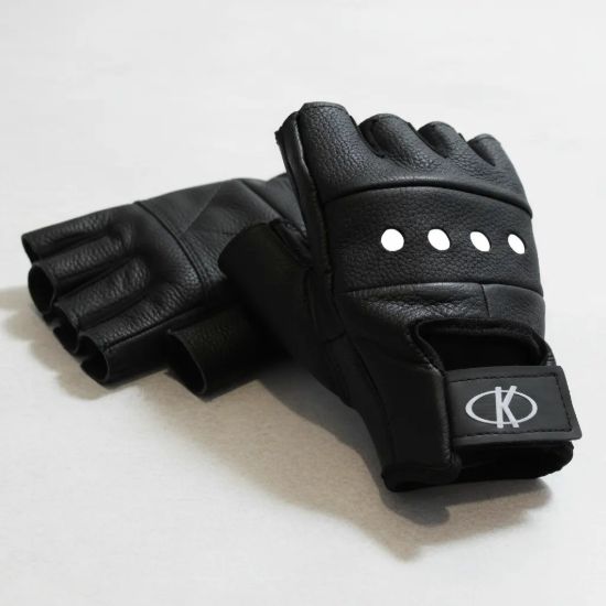 Imagen de Guantes Para Pesas Cuero Fitness Entrenamiento