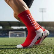 Imagen de Media Antideslizante Excelente Calidad - Roja