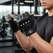 Imagen de Guantes Para Pesas Cuero Fitness Entrenamiento