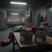 Imagen de Venda Boxeo Con Velcro 3mts - Negro