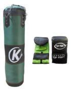Imagen de Bolsa Boxeo Con Relleno Y Cadena - Camuflado