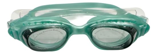 Imagen de Lentes De Natación Knex Sport Con Estuche Transparente - Verde claro