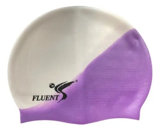 Imagen de Gorra Natacion Piscina Niño Adulto 100% Silicona  - Violeta - Lisa - M