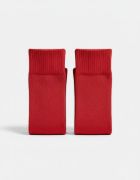 Imagen de Medias De Fútbol Knex Sports Sin Pie Unisex - Rojo