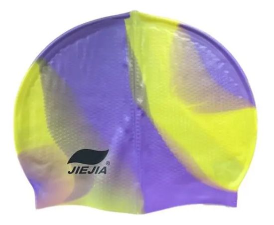 Imagen de Gorra Natacion Piscina Niño Adulto 100% Silicona  - Violeta oscuro - Lisa - M
