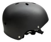Imagen de Casco Protección Skate Con Anillo Ajustable - Negro - Unico