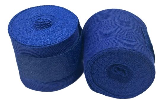 Imagen de Venda Boxeo Con Velcro 3mts - Azul
