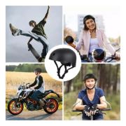Imagen de Casco Protección Skate Con Anillo Ajustable - Azul - Unico