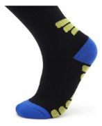 Imagen de Medias Para Running De Compresión - Azul - Liso - Único