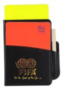 Imagen de Tarjetero Fifa Tarjeta Amarilla Y Roja Árbitro