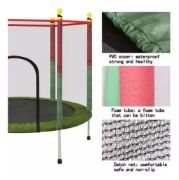 Imagen de Cama Elástica 1.40mts Rojo Negro
