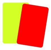 Imagen de Tarjetero Fifa Tarjeta Amarilla Y Roja Árbitro