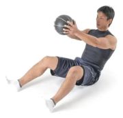 Imagen de Balon Medicinal Sin Pique 5 Kg  Negro