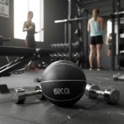 Imagen de Balon Medicinal Sin Pique 5 Kg  Negro
