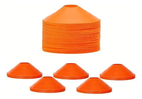 Imagen de Conos Deportivos Knex Sport 20 Unidades Flexibles - Naranja