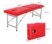 Imagen de Camilla Para Masajes Plegable - Rojo