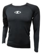Imagen de Camiseta Térmica Larga Knex Sport Adulto Hombre - Negro - XXS