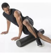 Imagen de Rolo Liso Pilates, Yoga Y Tratamientos - Negro