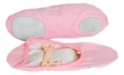 Imagen de Zapatilla Ballet Lona Media Punta  - Rosa claro - 35 UY