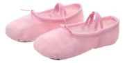 Imagen de Zapatilla Ballet Lona Media Punta  - Rosa claro - 35 UY