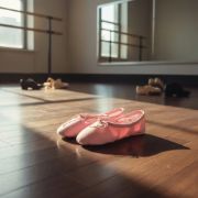 Imagen de Zapatilla Ballet Lona Media Punta  - Rosa claro - 35 UY