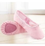 Imagen de Zapatilla Ballet Lona Media Punta  - Rosa claro - 35 UY