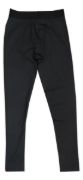 Imagen de Calza Térmica Unisex Knexsport - Negro - Lisa - XS