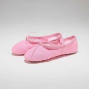 Imagen de Zapatilla Ballet Lona Media Punta  - Rosa claro - 35 UY