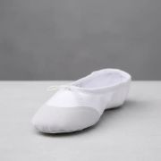 Imagen de Zapatilla Ballet Lona Media Punta  - Blanco - 29 UY