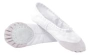 Imagen de Zapatilla Ballet Lona Media Punta  - Blanco - 29 UY
