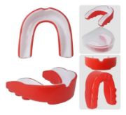 Imagen de Protector Bucal + Estuche Boxeo Hockey Futbol Basket  - Rojo - Sin sabor