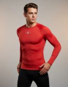 Imagen de Camiseta Térmica Larga Knex Sport Adulto Hombre - Rojo - XXS