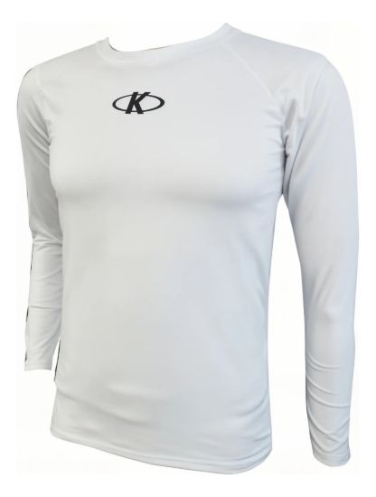 Imagen de Camiseta Térmica Larga Knex Sport Adulto Hombre - Blanco - XXS