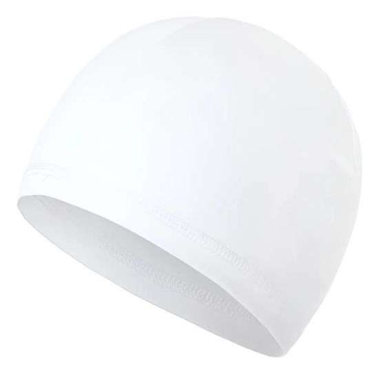 Imagen de Gorra Natacion Piscina Lycra Unisex No Aprieta  - Blanco - Lisa - Universal