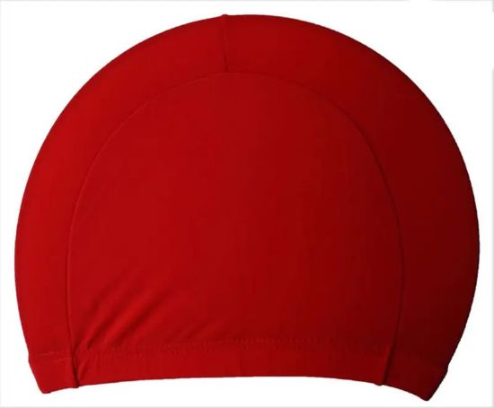 Imagen de Gorra Natacion Piscina Lycra Unisex No Aprieta  - Rojo - Lisas - Universal