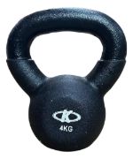 Imagen de Pesa Rusa Hierro Engomado Ketlle Bell 8 Kg  - Negro