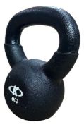 Imagen de Pesa Rusa Hierro Engomado Ketlle Bell 8 Kg  - Negro
