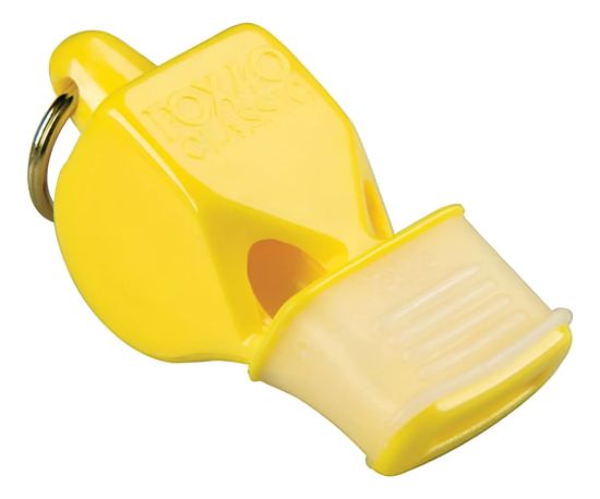 Imagen de Silbato Arbitro Knex Sport A Prueba De Agua Con Cordón - Amarillo