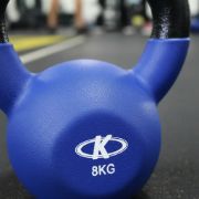 Imagen de Pesa Rusa Hierro Engomado Ketlle Bell 8 Kg 