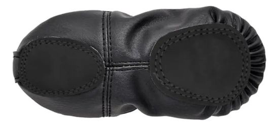 Imagen de Zapatilla Danza Ballet Material Pu Excelente Calidad   - Negro - Liso - 35 UY