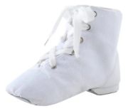 Imagen de Zapatilla Ballet Lona Con Taco Blanco - Blanco - Lona - 33 UY