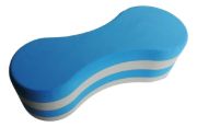 Imagen de Pull Buoy Natacion Celeste Y Blanco