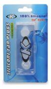 Imagen de Tapones De Oídos Knex Sport Ep-1 (2 Pares) Silicona Transparente